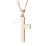 Βαπτιστικός Σταυρός 14 καρατίων Για Αγόρι